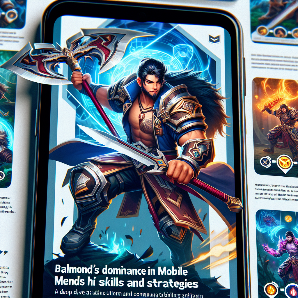 Balmond's Dominance in Mobile Legends: A Deep Dive into His Skills and Strategies