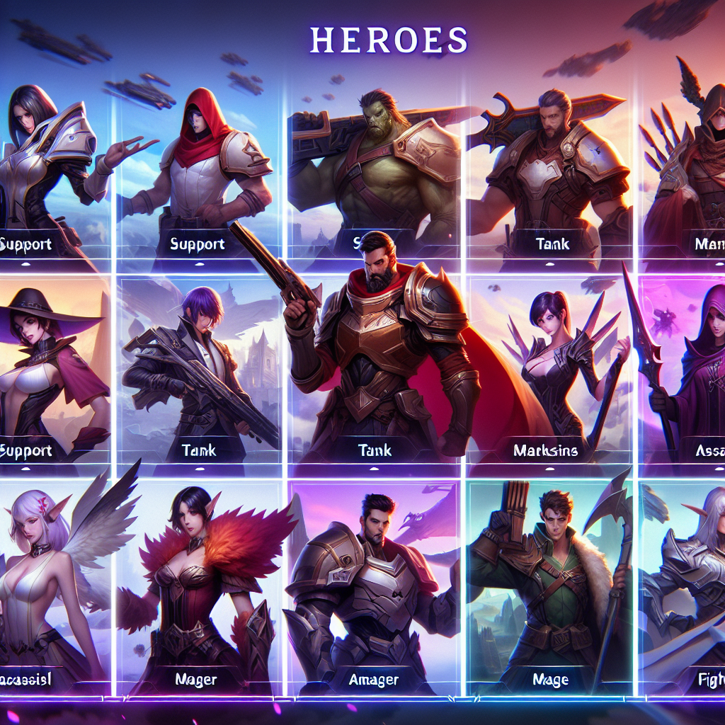 Exploring the Complete Roster of Mobile Legends Heroes